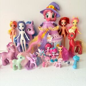 My Little Pony MLP Lot Ponies Booktique Equestria Dolls Etc